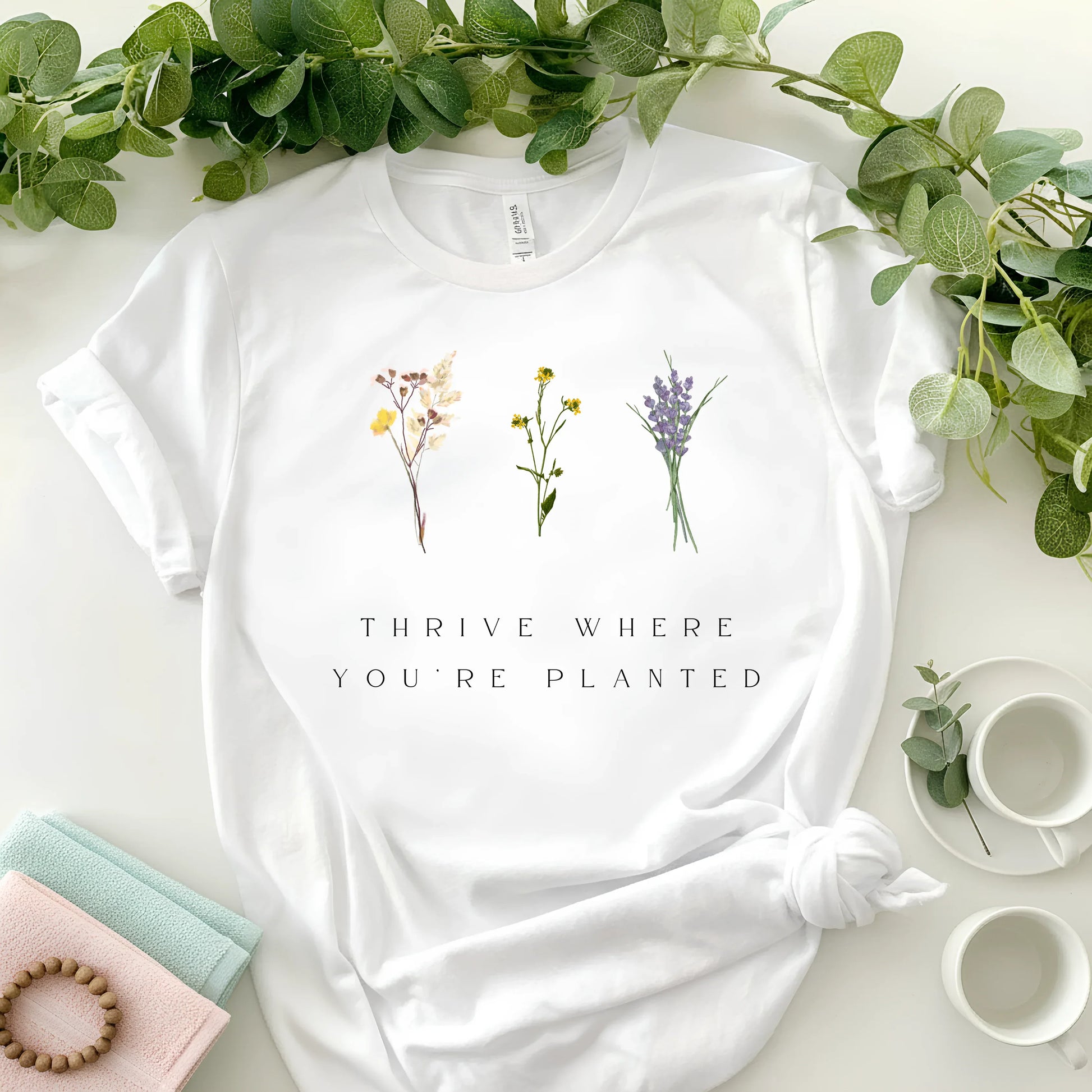 Thrive Where You're Planted Women's Classic T-Shirt - Notthing Hill & Co.