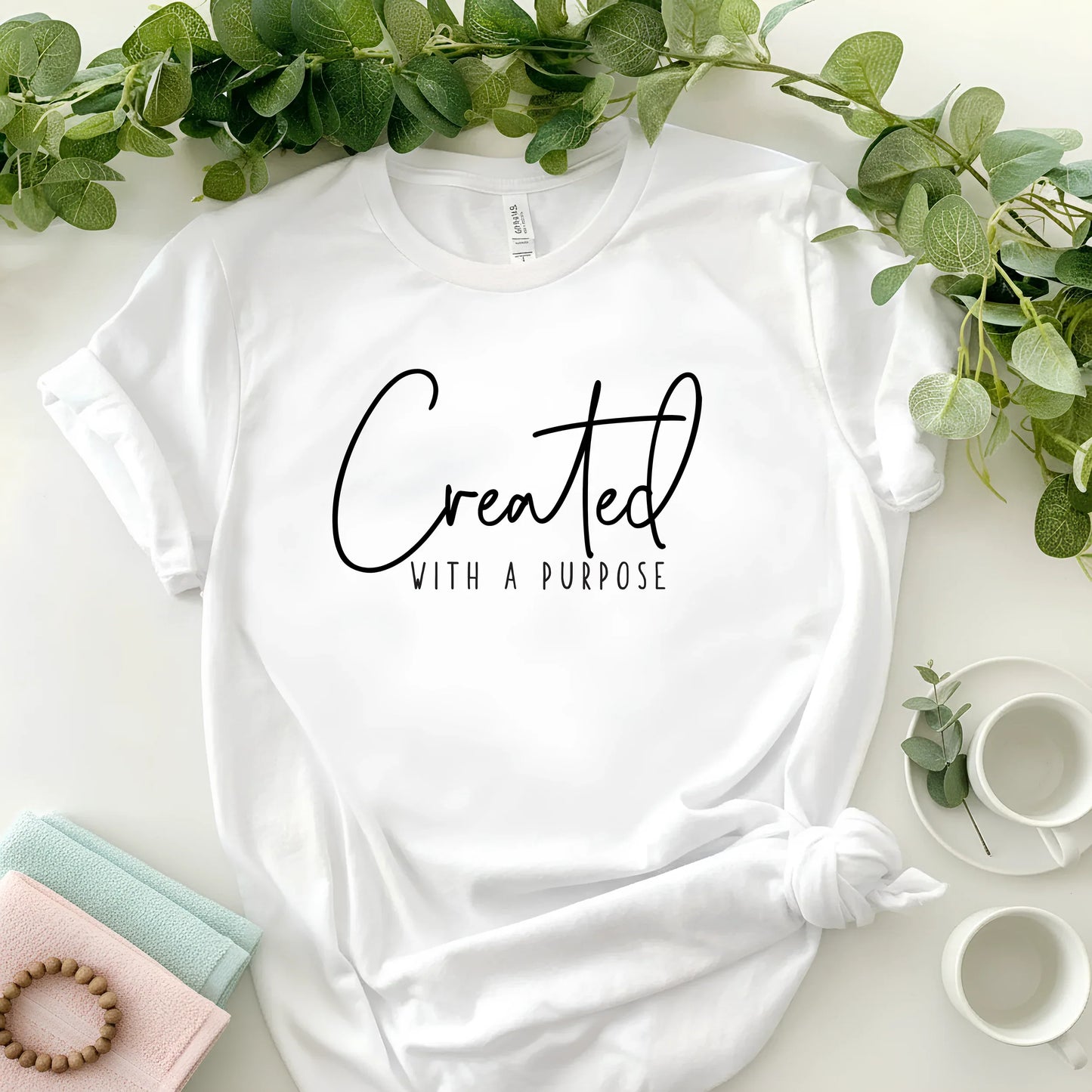 Created With a purpose - Women's Classic T-Shirt - Notthing Hill & Co.