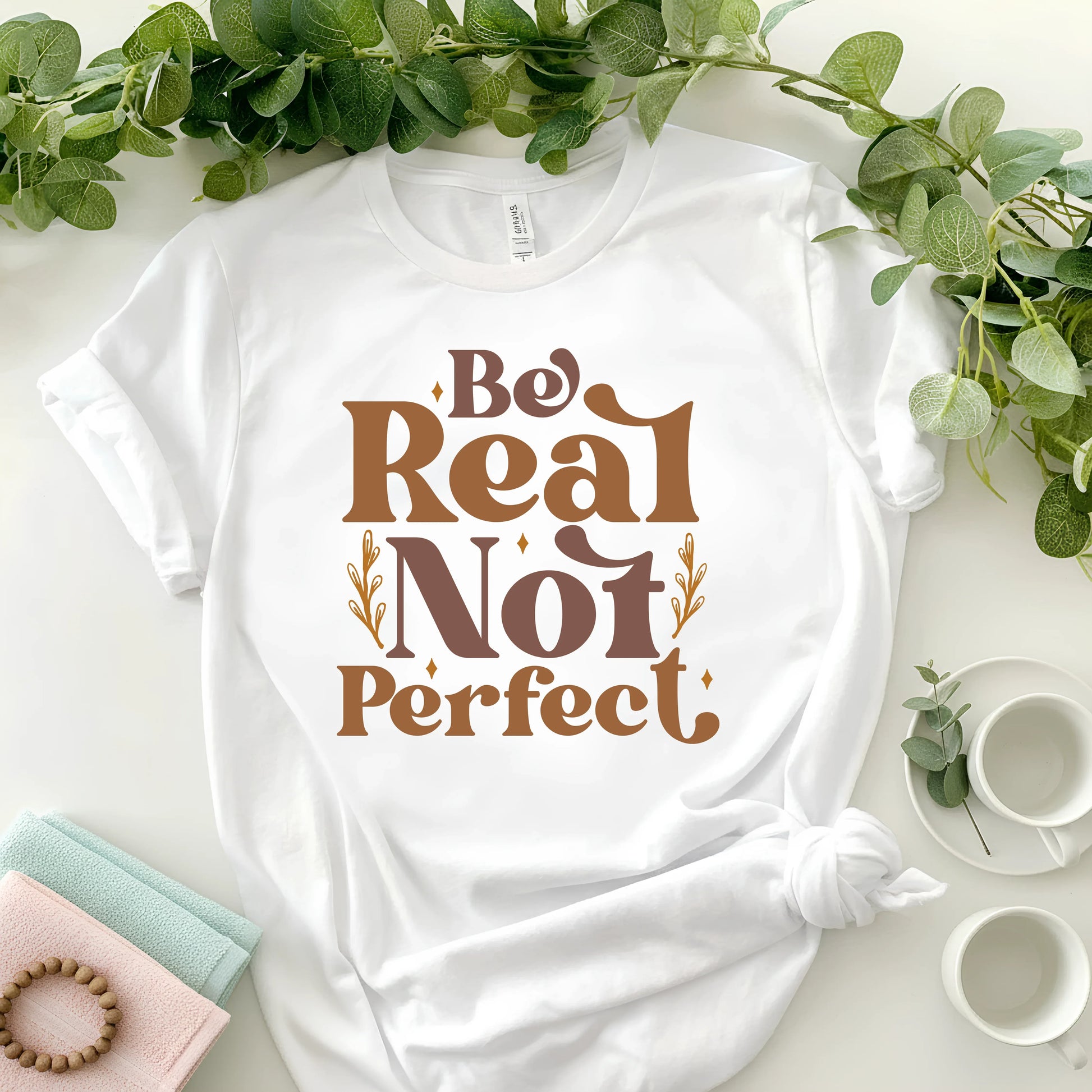 Be Real Not Perfect Women's Classic T-Shirt - Notthing Hill & Co.