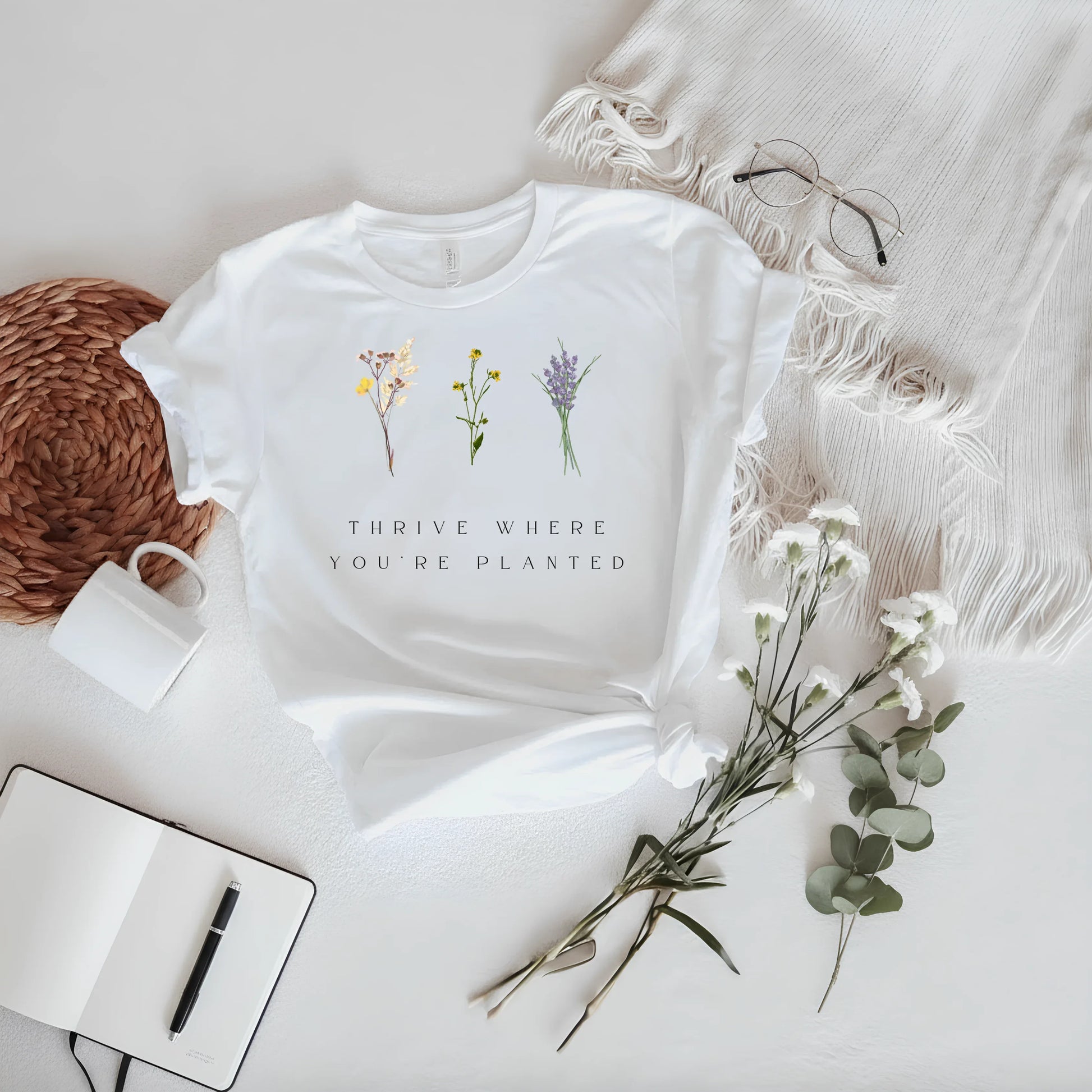 Thrive Where You're Planted Women's Classic T-Shirt - Notthing Hill & Co.