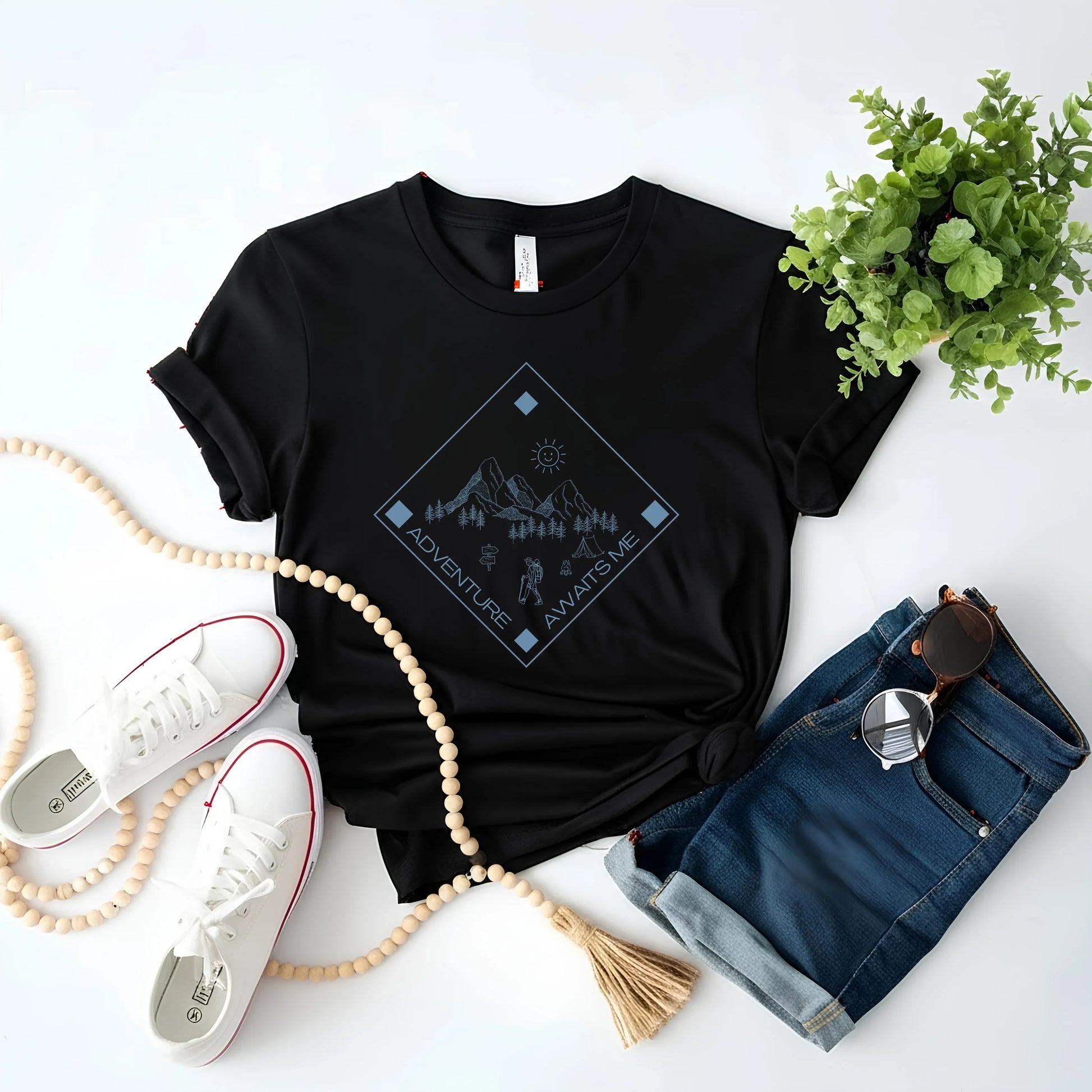 Adventure Awaits Me Women's Classic T-Shirt - Notthing Hill & Co.