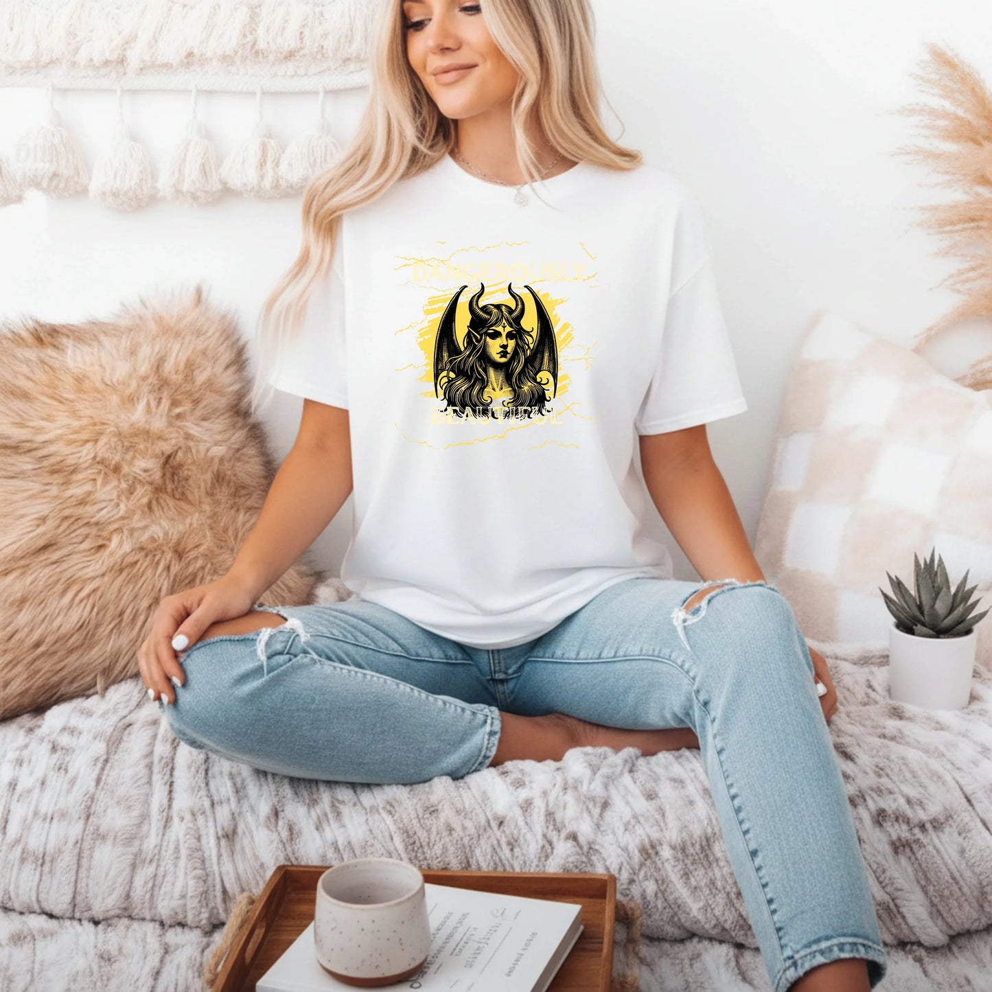 Dangerously Beautiful Women's Classic T-Shirt - Notthing Hill & Co.