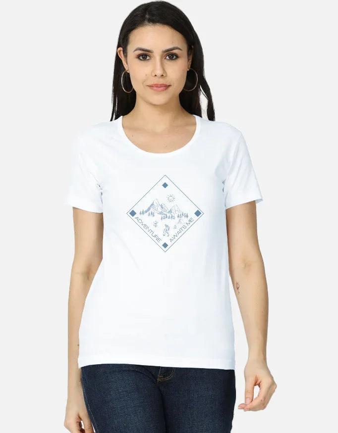 Adventure Awaits Me Women's Classic T-Shirt - Notthing Hill & Co.