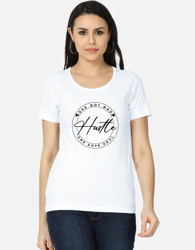 Hustle Women's Classic T-Shirt - Notthing Hill & Co.