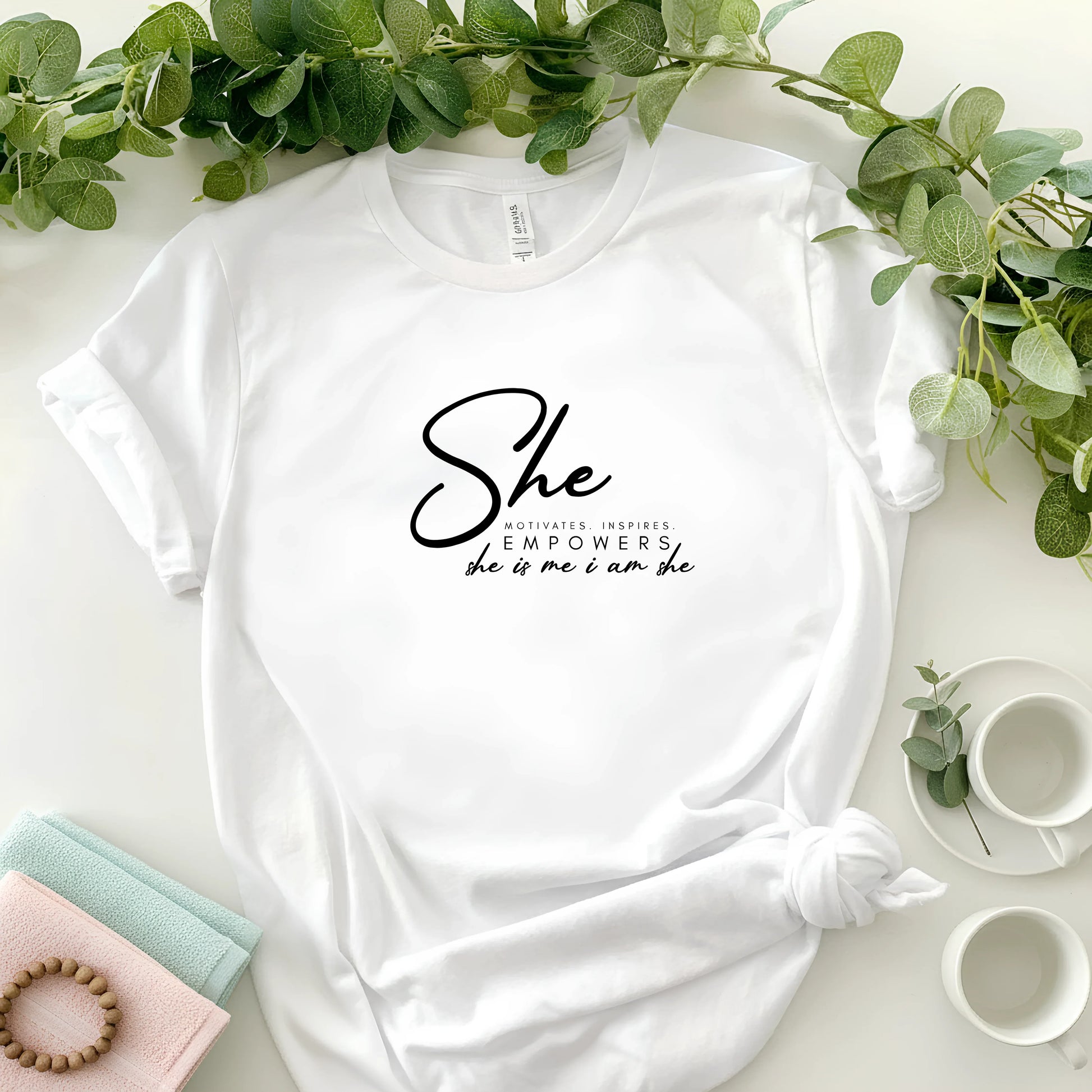 She Empowers Women's Classic T-Shirt - Notthing Hill & Co.
