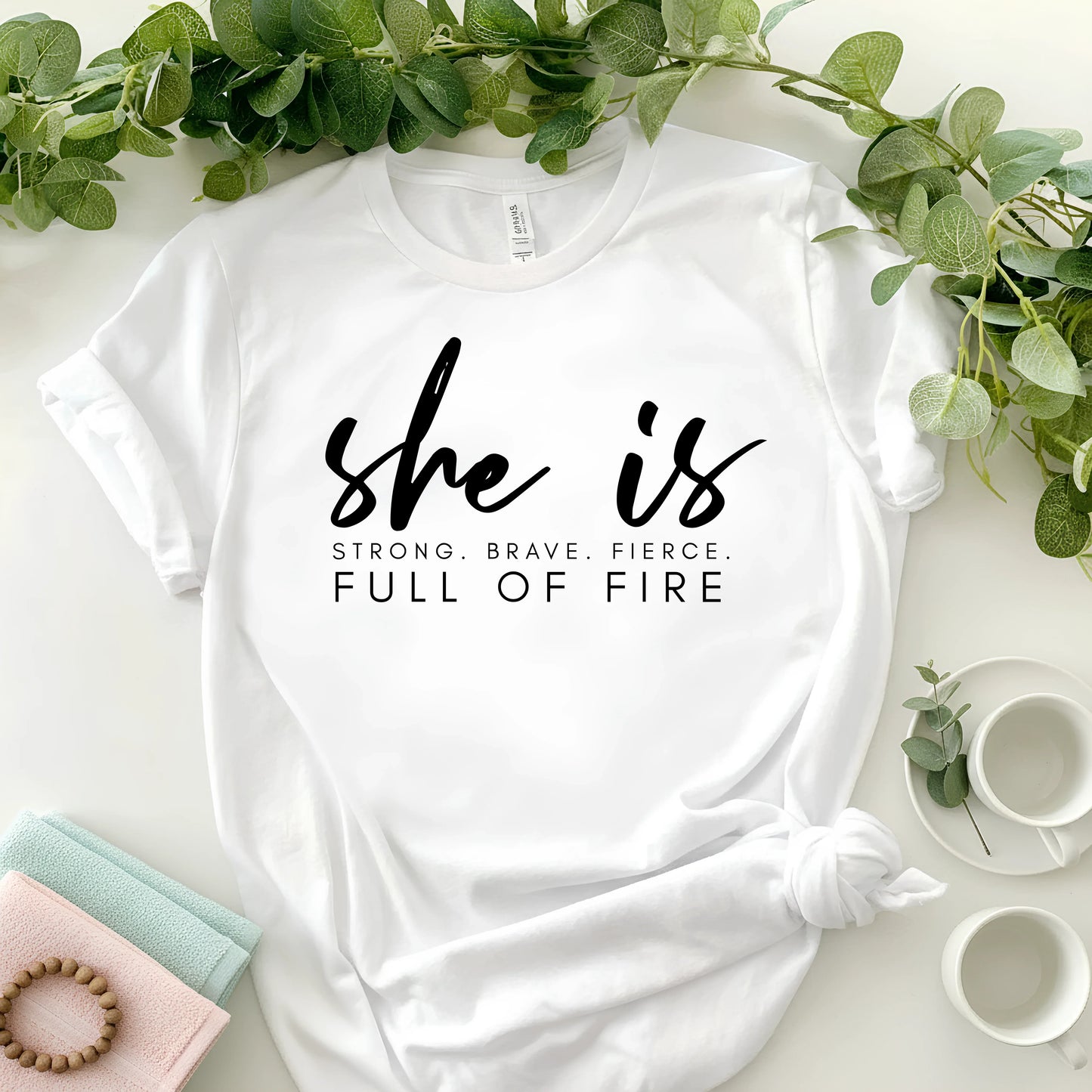 She is full of fire Women's Classic T-Shirt - Notthing Hill & Co.