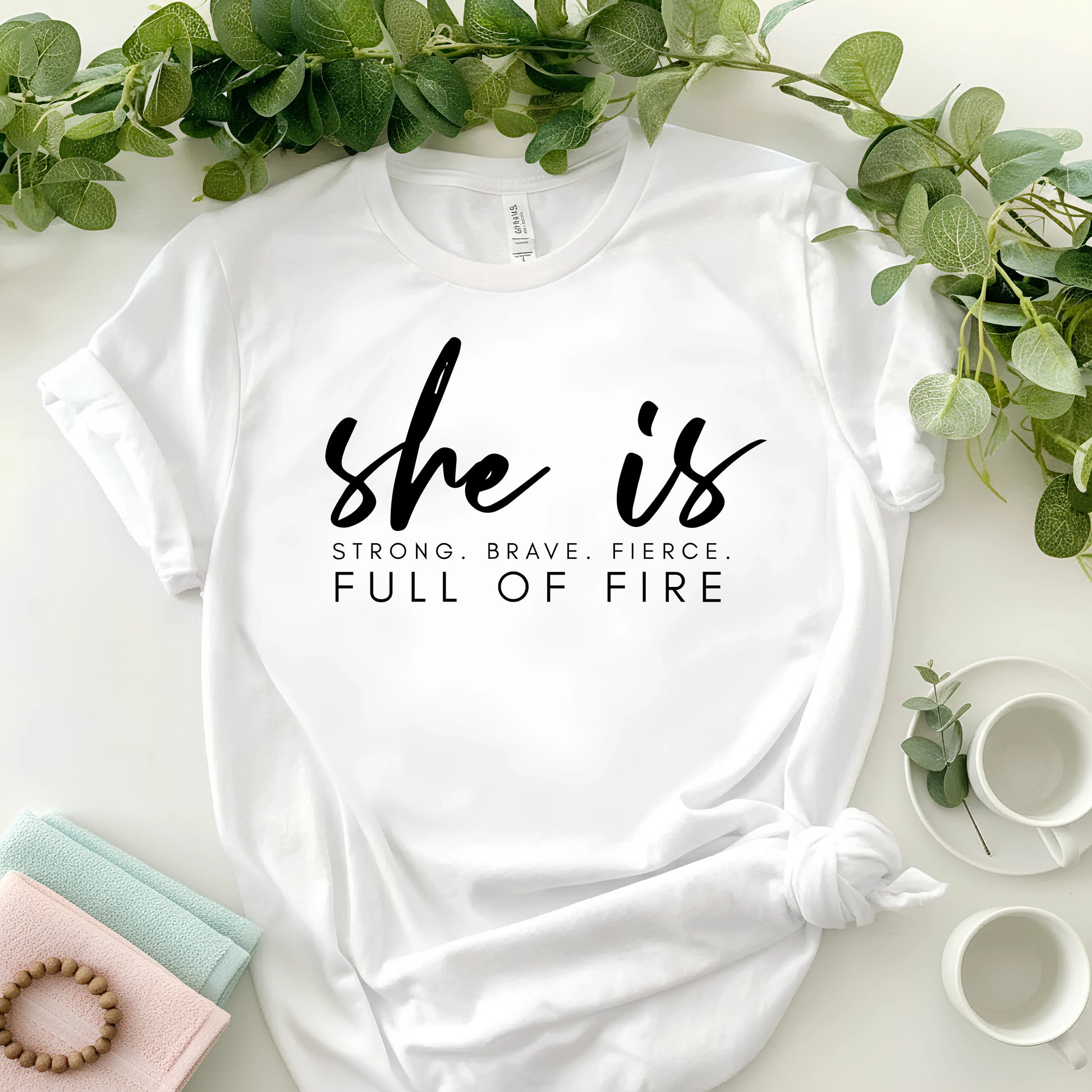 She is full of fire Women's Classic T-Shirt - Notthing Hill & Co.